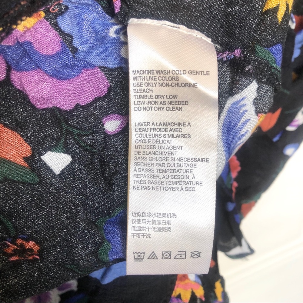 Anthropologie Plus Size Josie Dolman Floral Blouse - Picture 10 of 10